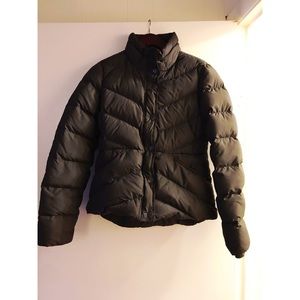 J.CREW puffer coat, size XS, dark gray